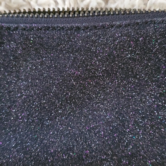 Vintage Y2K Juicy Couture Black Glitter Wristlet MiniBag - Picture 6 of 6